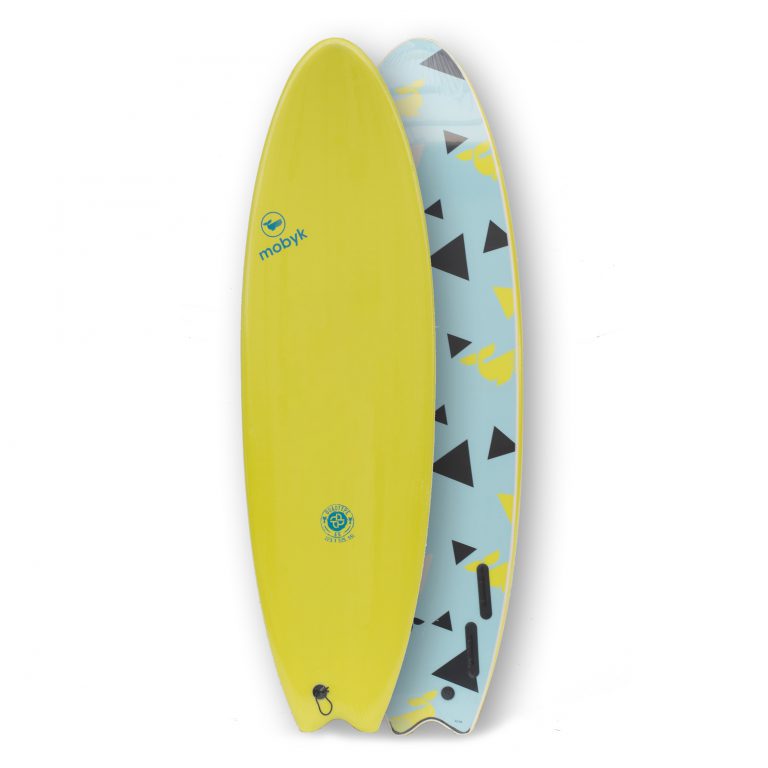 Mobyk softboards 6´6 electric lemon