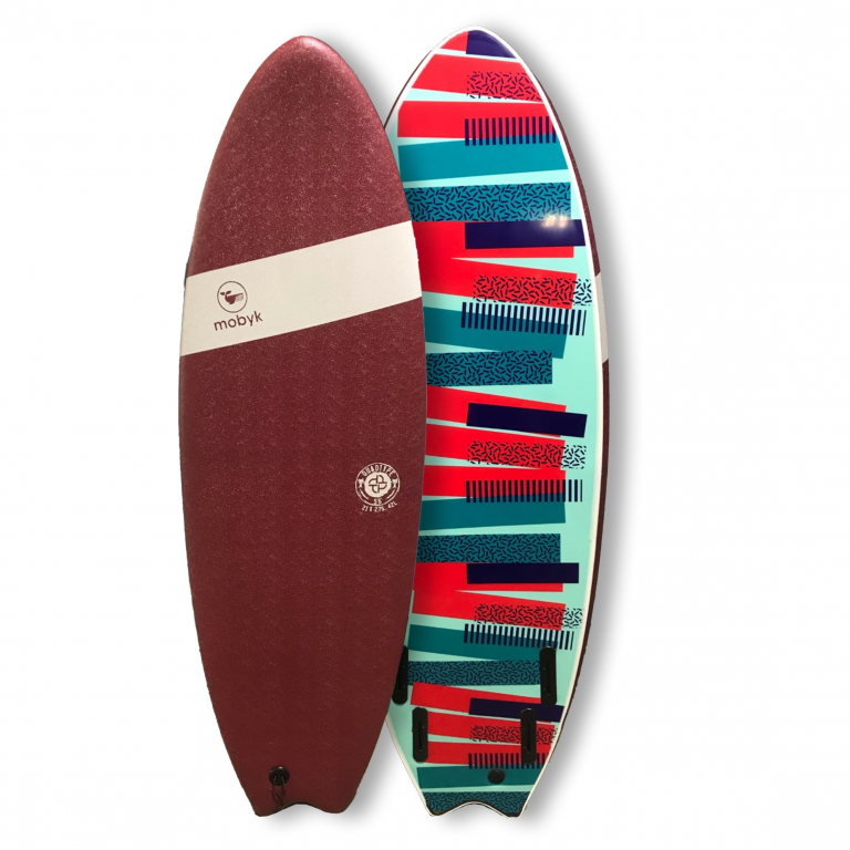 Mobyk softboards 5´6 quadtype
