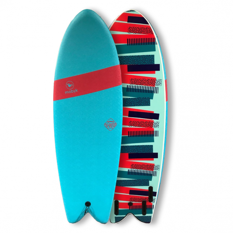 Mobyk softboards 5´8 old school