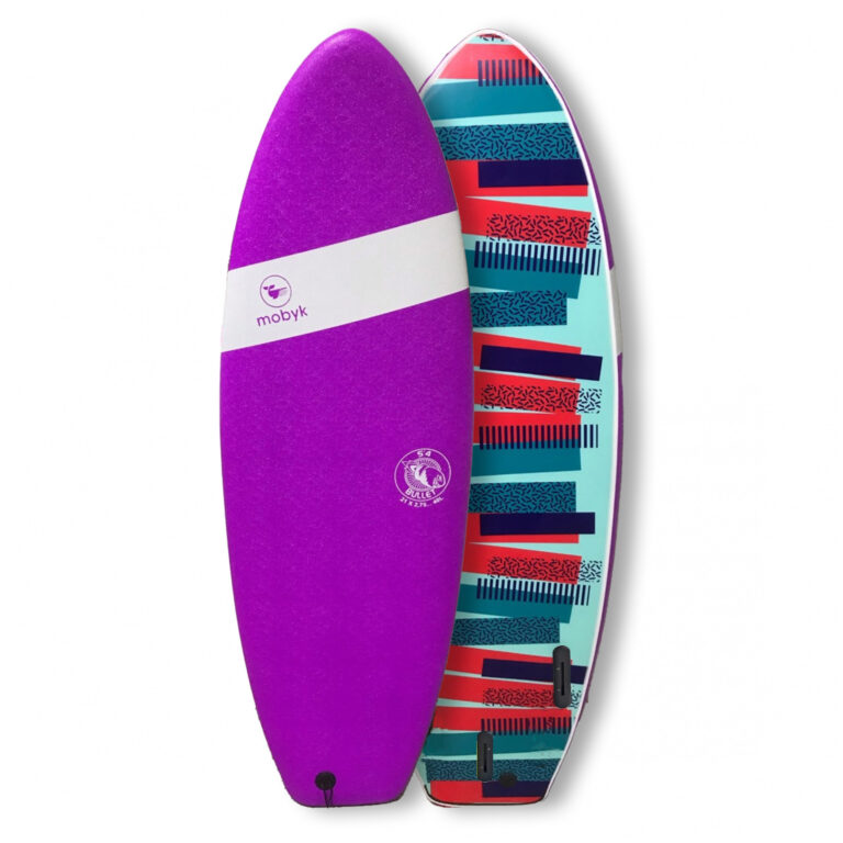 Mobyk softboards 5´10 bullet violet jade